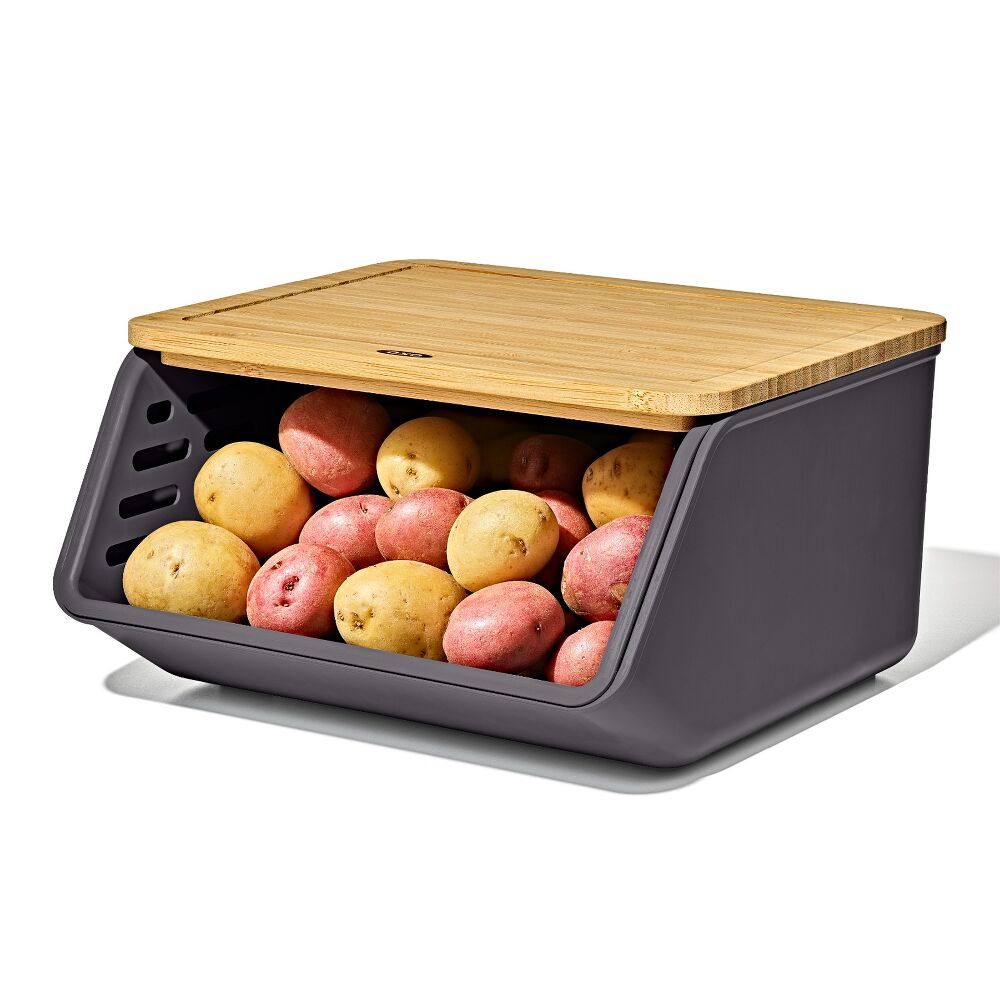 Produce Saver Root Vegetable Bin with Lid