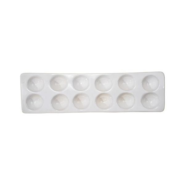 Glazed Farmstead Egg Tray