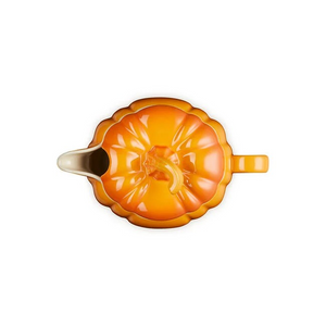 Pumpkin Gravy Boat with Lid by Le Creuset