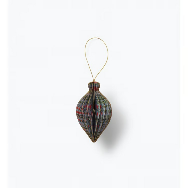 Paper Honeycomb Christmas Ornaments