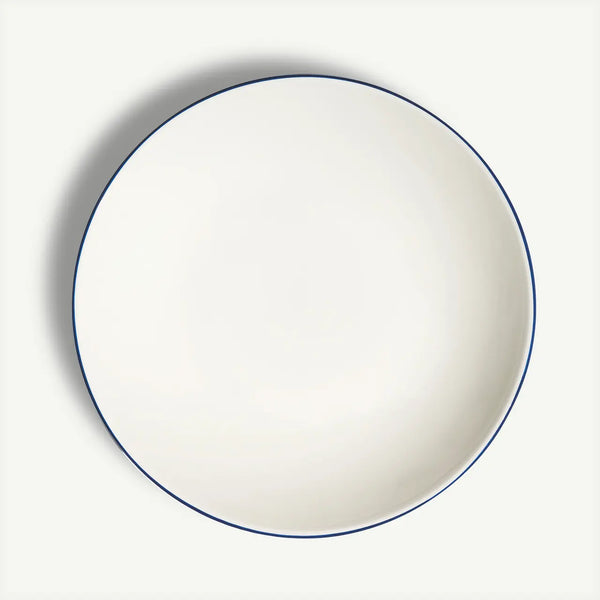 Entree Bowls - Blue Rim 10" (set of 4)