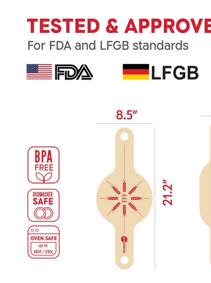 Silicone Bread Sling - Round