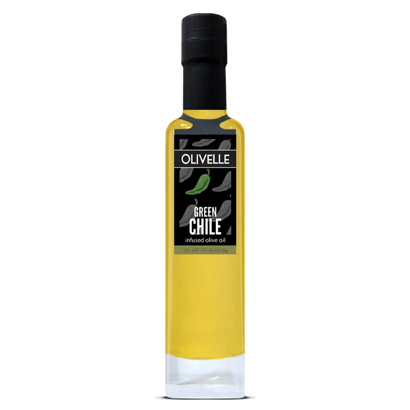 Green Chile Infused Olive Oil by Olivelle