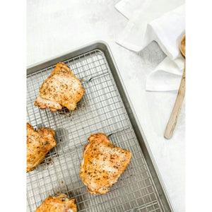 Half Sheet Pan with Baking Rack
