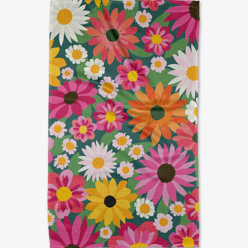 Geometry Tea Towel - Florals Line - Several Styles to Choose From