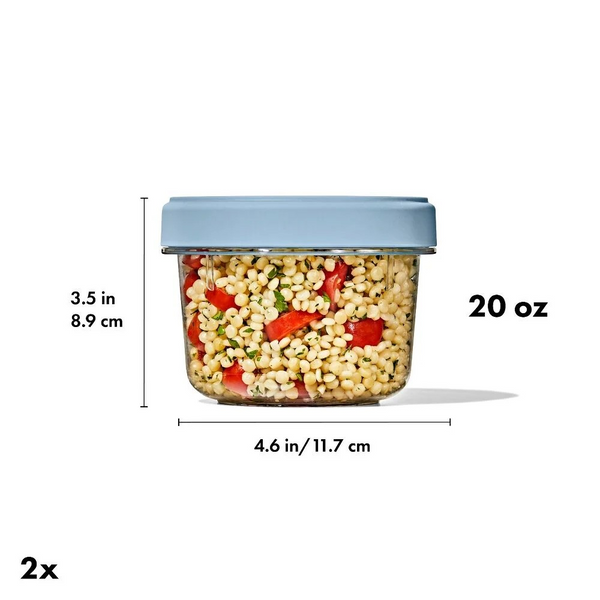 Twist & Stack Container (20 oz) – 2-Pack