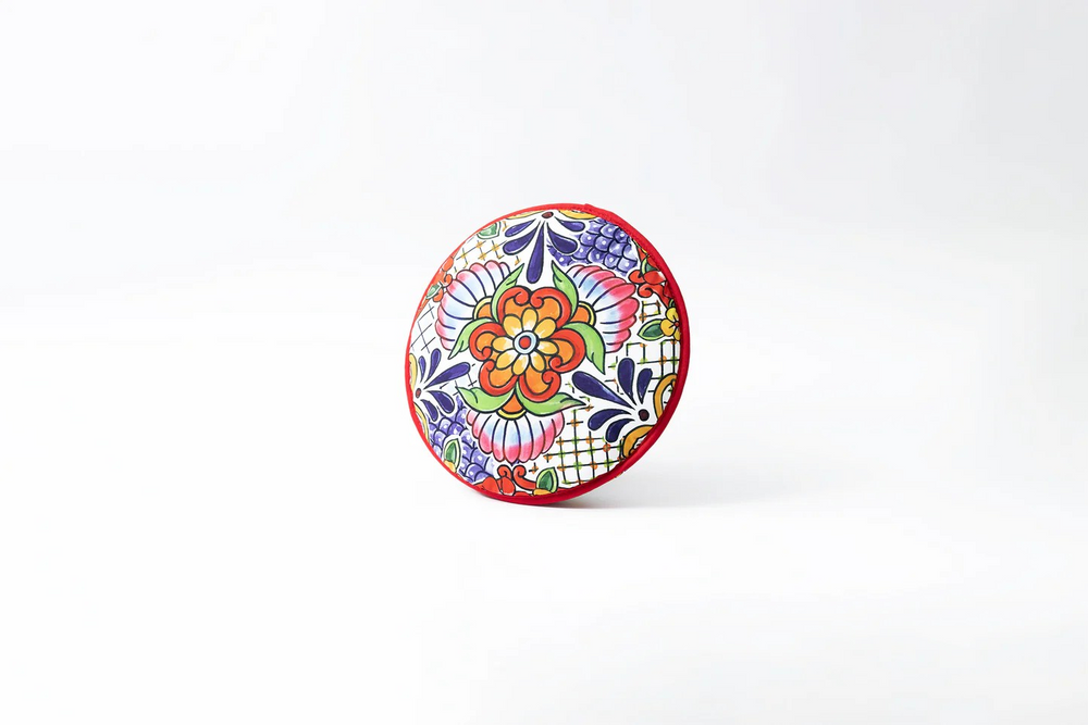 Tortilla Warmer Fabric and Silicone - Red