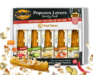 Movie Night Variety Pack - Poppin' Cobs Popcorn on the Cob