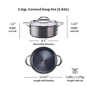 Hestan NanoBond Soup Pot 3qt