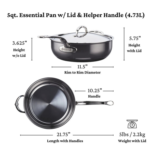 Hestan NanoBond Covered Essential Pan