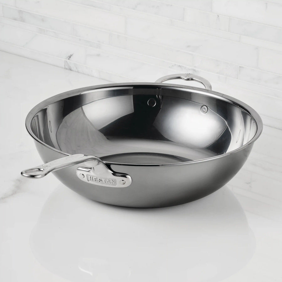 Hestan NanoBond 7.5"qt 14" Chefs Pan w/helper handle