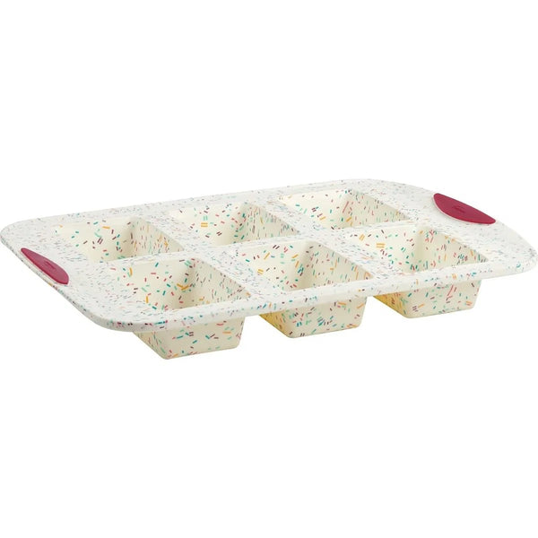 6 Count Mini Loaf Confetti Pan