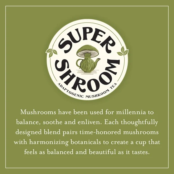 The Republic of Tea Organic SuperShroom Focus Tea