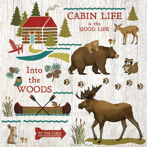 Paper Cocktail Napkins-Choose from 5 Styles