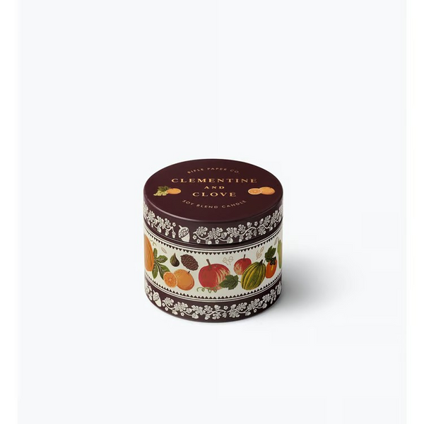 Clementine & Clove 3 oz Tin Candle