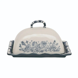 Stoneware Butter Dish