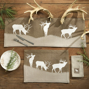 Elk Lodge Applique Placemat