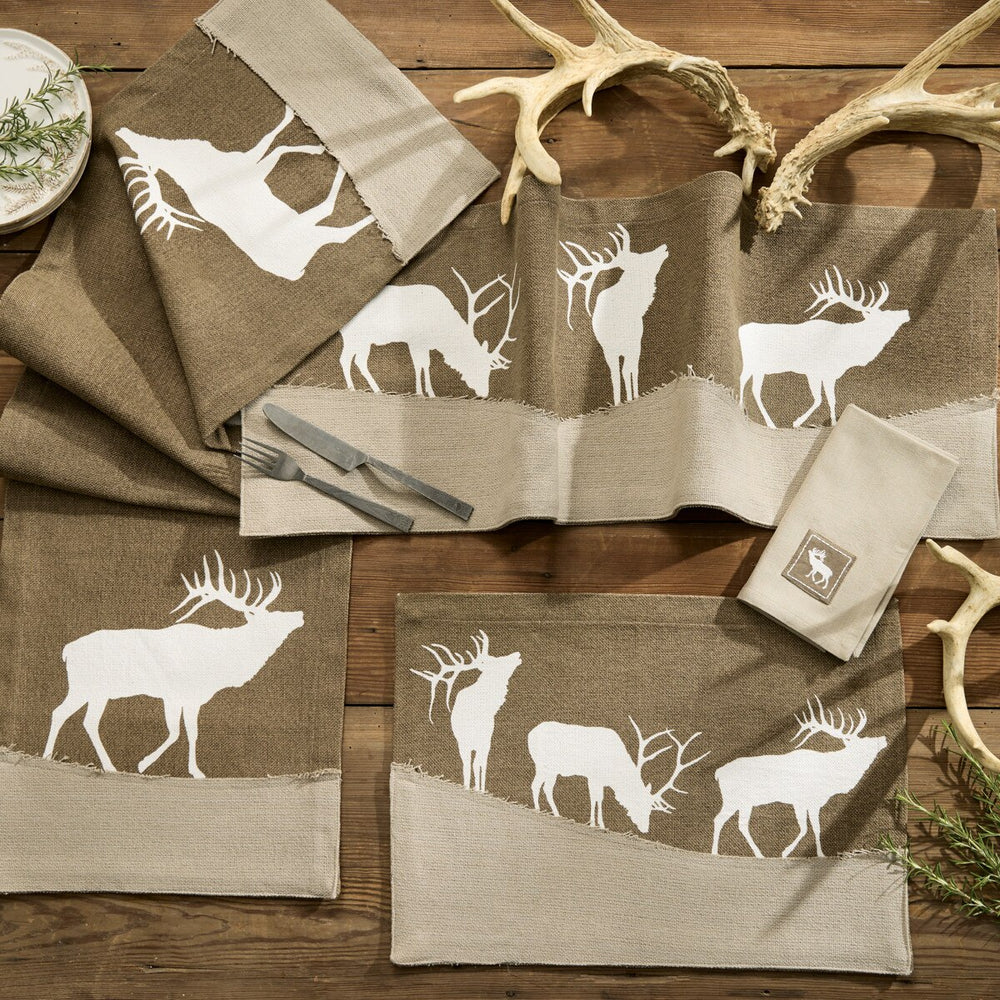 Elk Lodge Applique Placemat