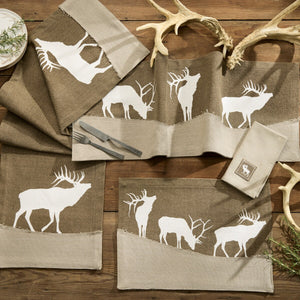 Elk Lodge Applique Placemat
