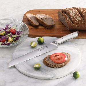 Helena (Wht) 8" Bread Knife