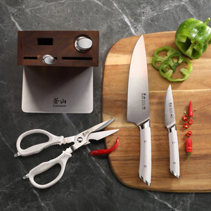 Knife Block set - Helena 6pc (2 color options)