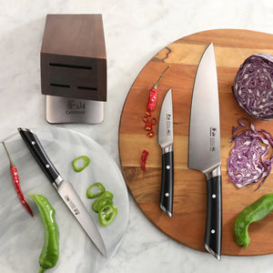 Knife Block set - Helena 6pc (2 color options)