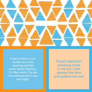 Same Person/ Fix Noise Cocktail Napkin