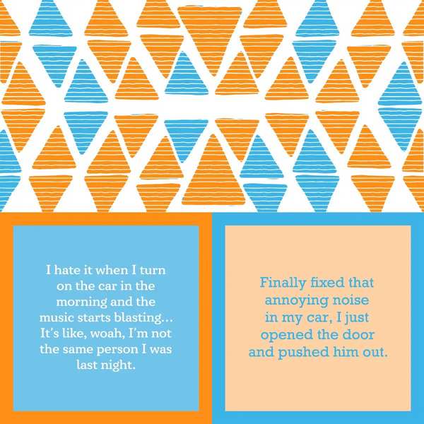 Same Person/ Fix Noise Cocktail Napkin