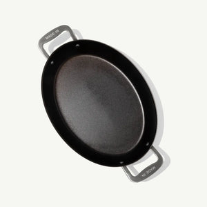 Oval Gratin Carbon Steel (Seasoned)