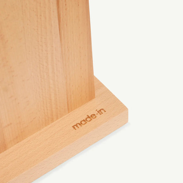Knife Block, Magnetic Beechwood