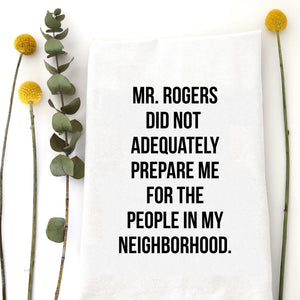 Mr Rogers - Tea Towel
