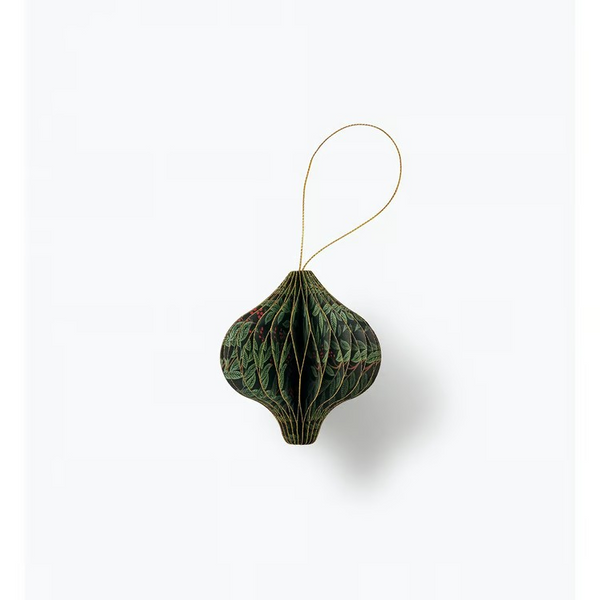 Paper Honeycomb Christmas Ornaments