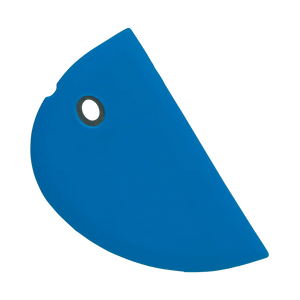Blue Silicone Bowl Scraper