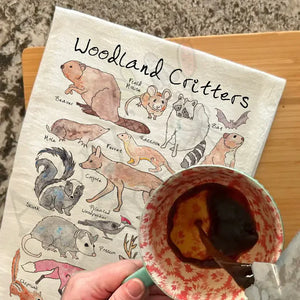 Woodland Critters Swedish Cloth