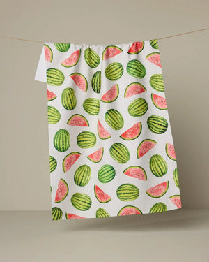 Melon Market Tea Towel