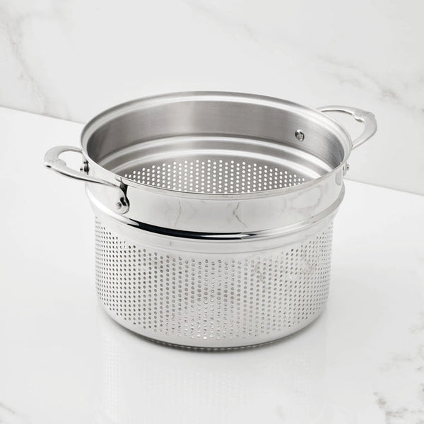 Hestan Provision Stainless Steel Pasta Insert (fits 8qt stockpot)