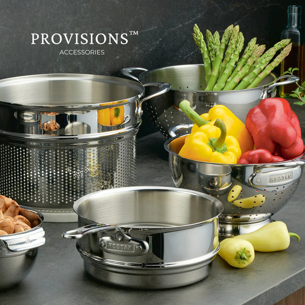 Hestan Provision Stainless Steel Pasta Insert (fits 8qt stockpot)