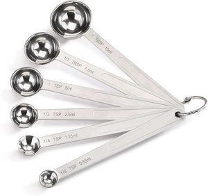 New Star 18/8 Stainless 6 Piece Measuring Spoon Set