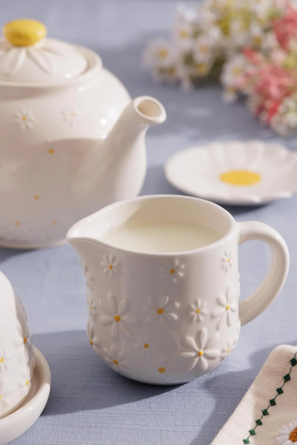 Daisy Milk Jug by Price & Kensington