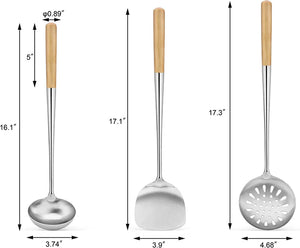 Asian Wok Tools (Set of 3)