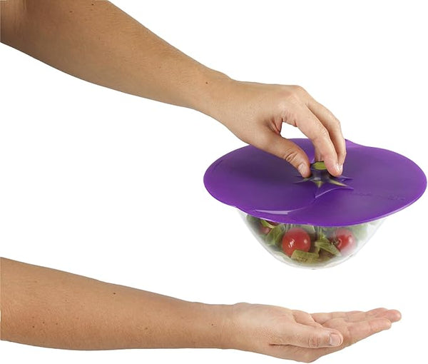 Silicone Airtight Eggplant Cover 8"