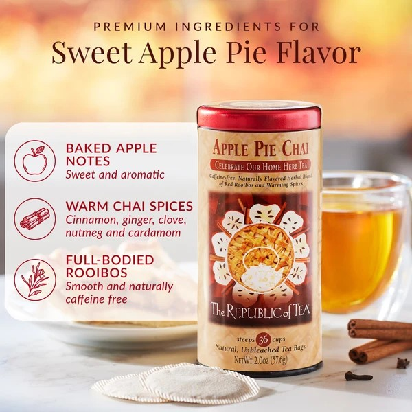 The Republic of Tea Apple Pie Chai Tea