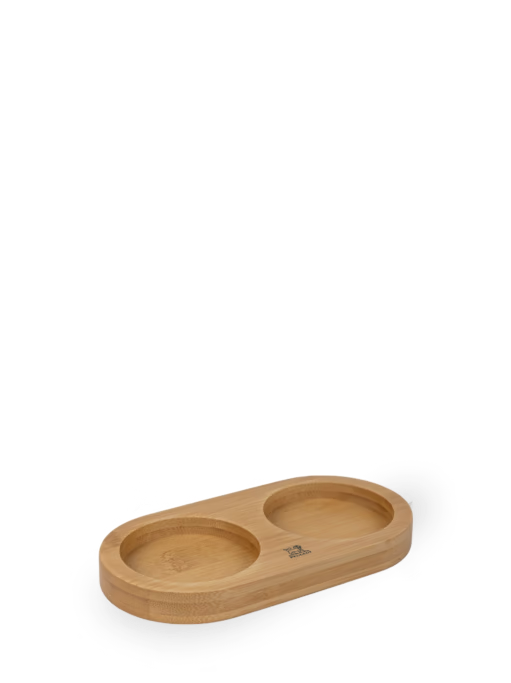 Peugeot Bamboo tray for two mills - Natural