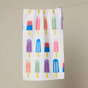 Poppy Popsicles Tea Towel