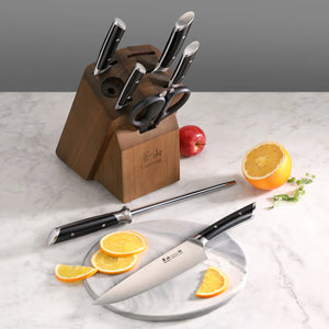 Helena (Blk) 8pc Knife Block Set