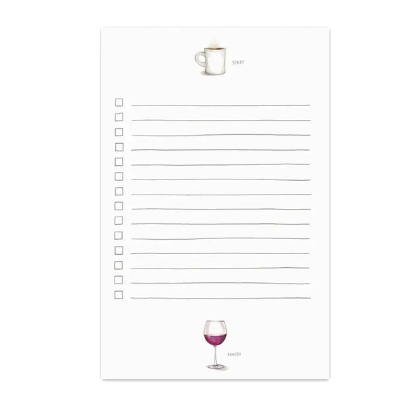 Start & Finish Notepad