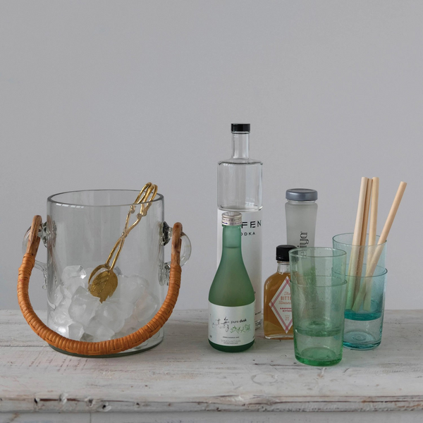 Brass Leaf Serving Tongs