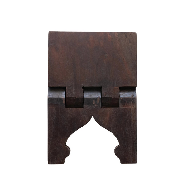 Vintage Reclaimed Wood Recipe Book Holder