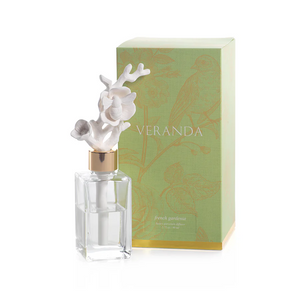 Veranda Porcelain Diffuser - French Gardenia Scent - Choose Your Favorite Nature Inspired Design