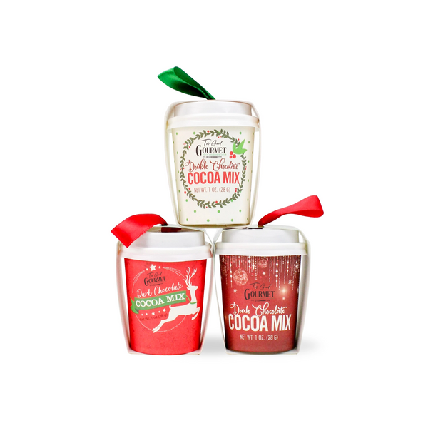 Holiday Cocoa Ornament Cups Assorted Variety